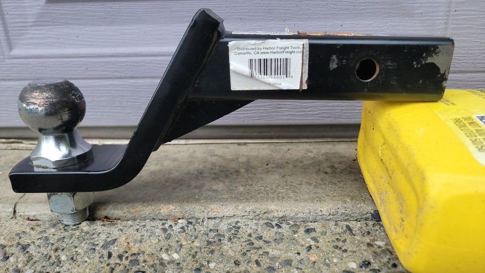 Ball Mount Hitch Receiver & Steel Ball