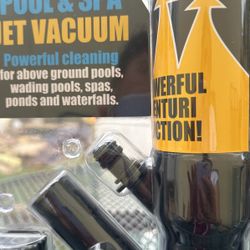 Jet Vacuumm By Pool