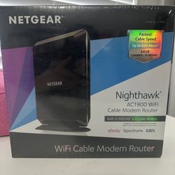 NETGEAR Nighthawk AC1900 Cable Modem Router