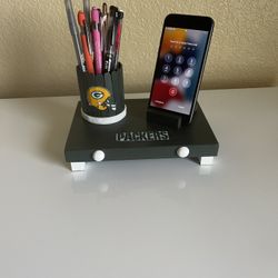 Green Bay Packers Desk Phone & Pen Organizer
