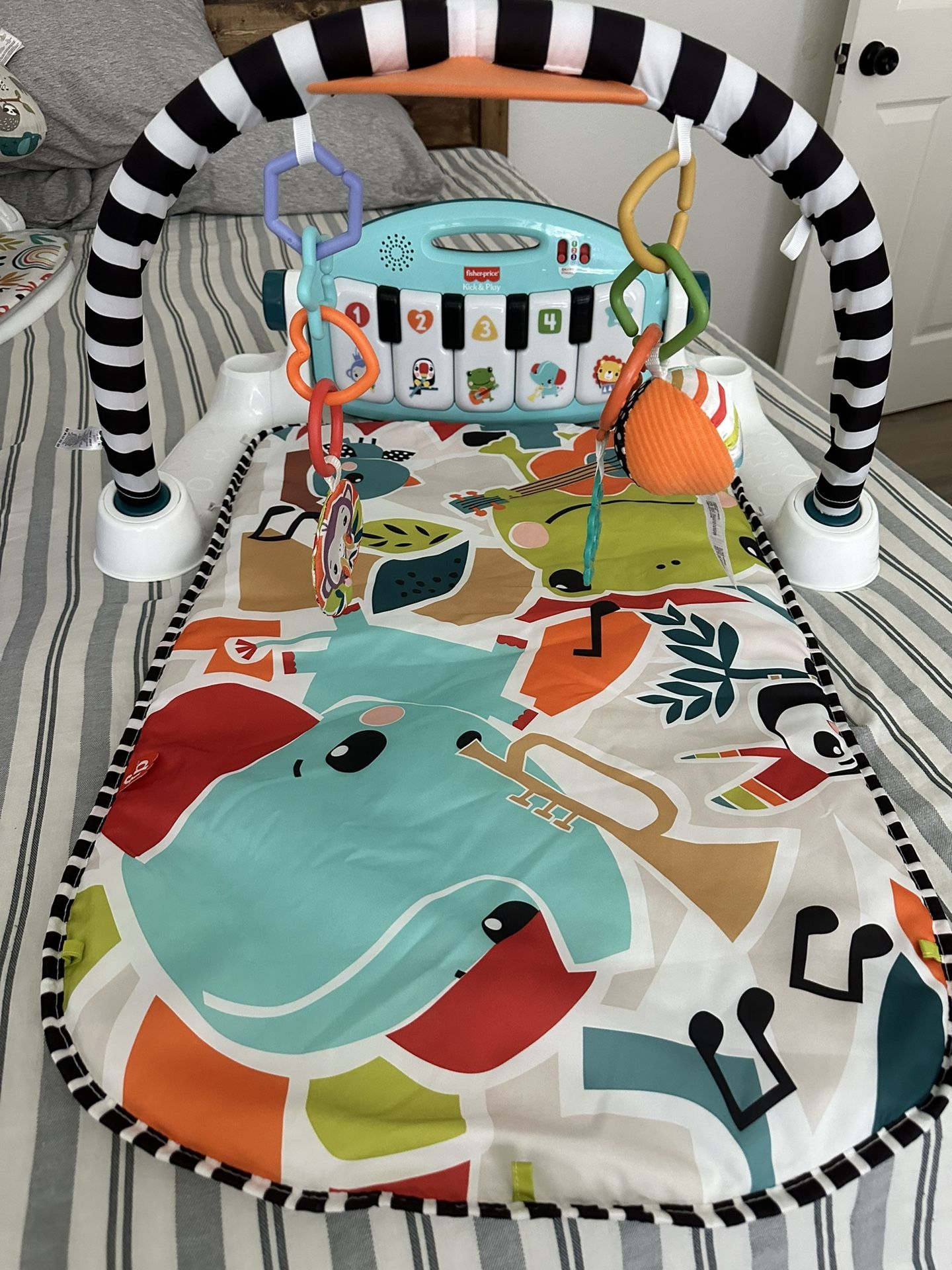 Baby Items - Boppy, Graco Swing Bouncer, Baby Seat