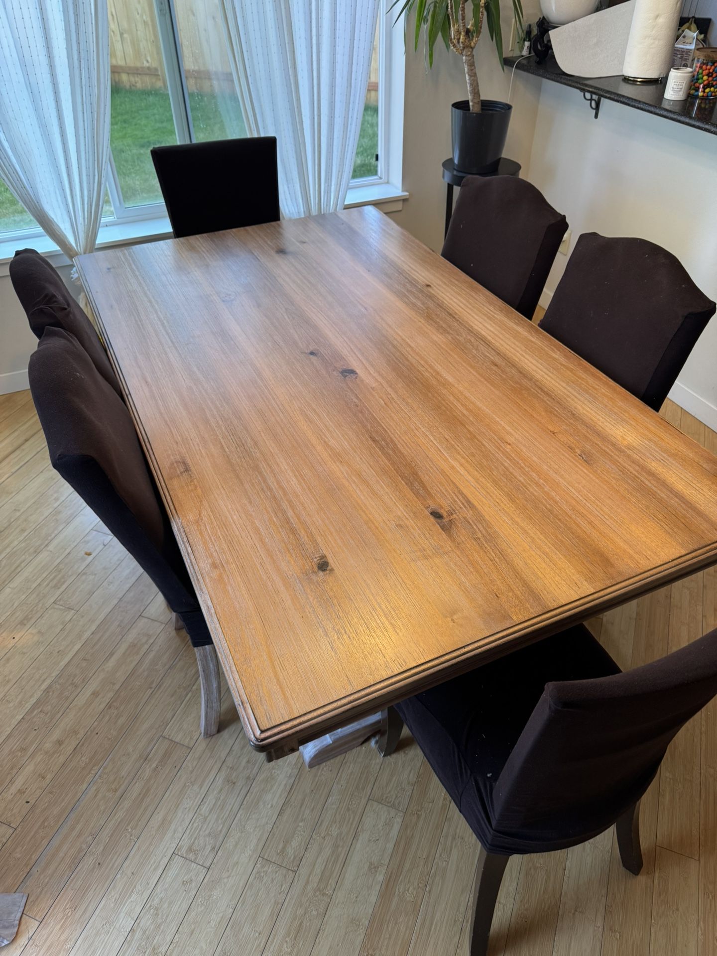 Wooden Kitchen Table & Chairs