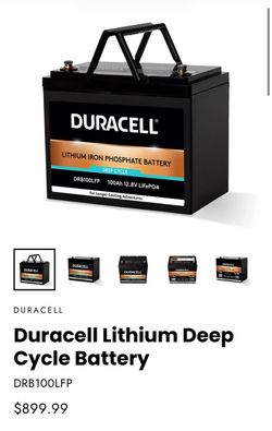 Duracell Lithium Battery