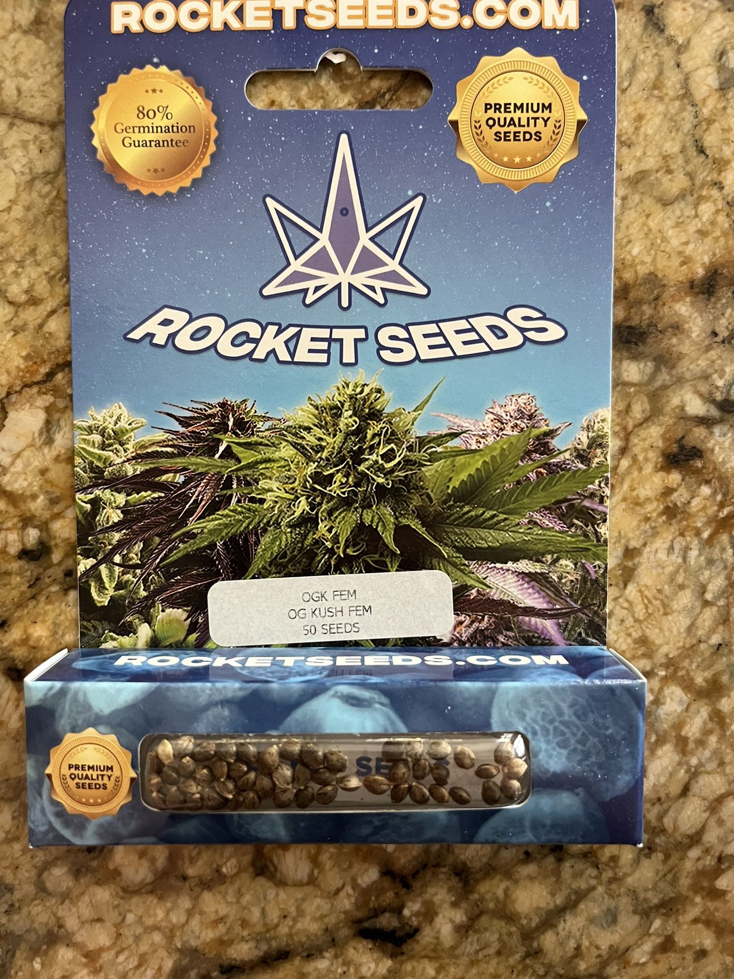 Rocket Seeds Ogk Fem 50 Count Seeds