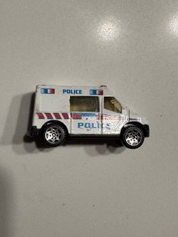 Die-Cast Police Van Toy Car
