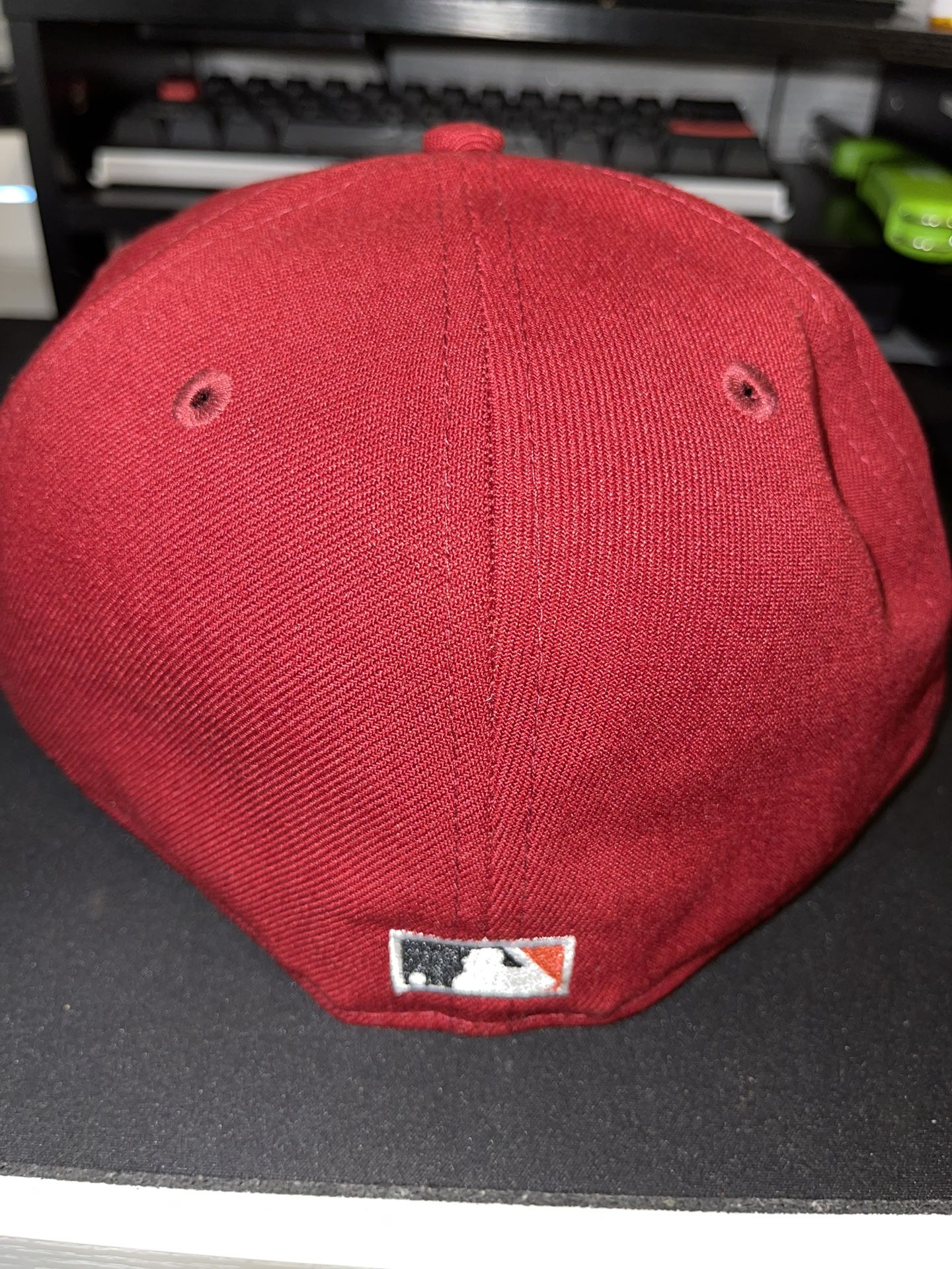 7 1/2 Houston Astros Hat Dreams HatDreams Brick Red Colt 45s Fitted