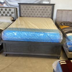 Sale New Queen Bed With Mattress Memory Foam 12 “