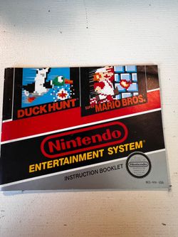 Nintendo NES Manuals, Classic Lot (Zelda, Duck Hunt + Mario Bros., Contra, Duck Hunt, Tetris, Mike Tyson Punch-Out!!)