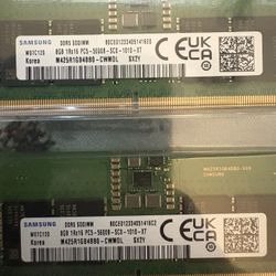 16GB (2x8GB) DDR5 SODIMM 5600mhz