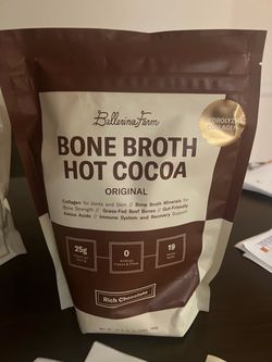 Ballerina farm unopened bone broth hot cocoa