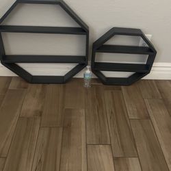 Octagon Shelf Set 