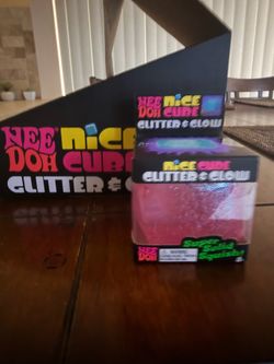 Nee Doh Glitter Cube