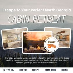 Discount for Cabin Trip!