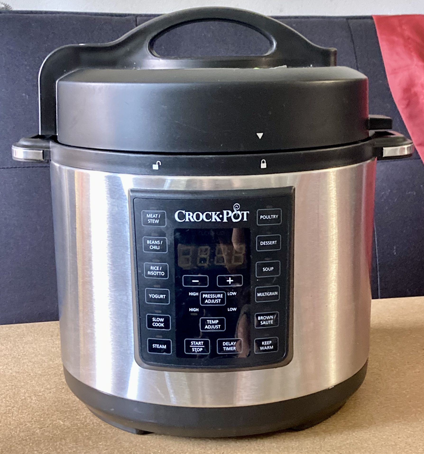 Crock-Pot Multi-use Pressure Cooker 8 Qt XL
