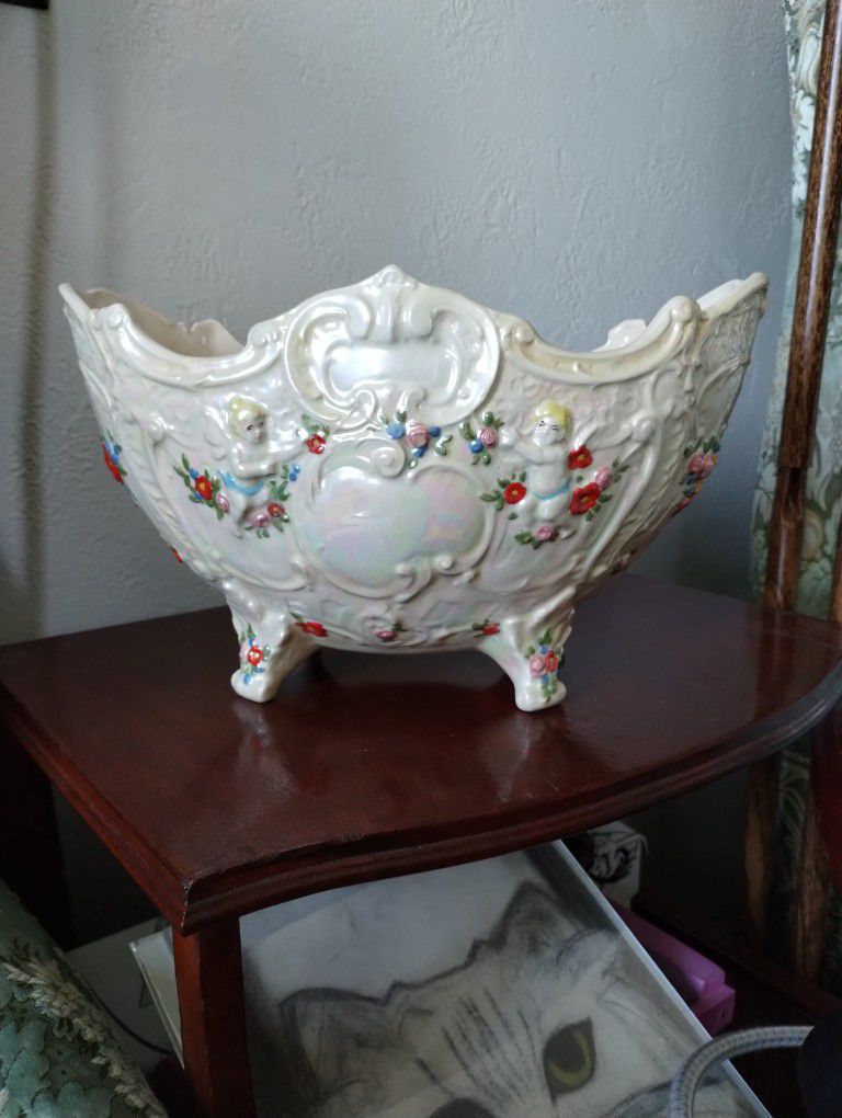 Antique Porcelain Bowl Large