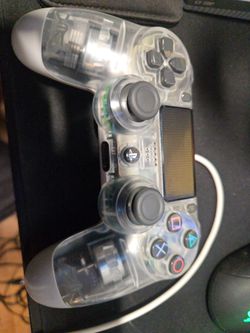PS4 DualShock 4 Crystal Clear Controller