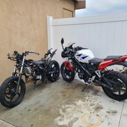 2x Honda CBR 300 R Motorcycles