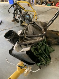 Grass/leaf collector attachment for lawn mower