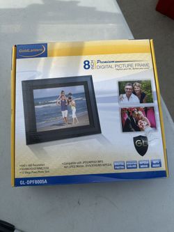 “GoldLantern 8″ Premium Digital Picture Frame GL-DPF8005A 