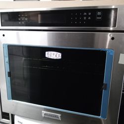 New Open Box Kitchen Aid Oven Stainless Steel