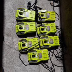 Ryobi 18v Charger $30 Each Price Firm 