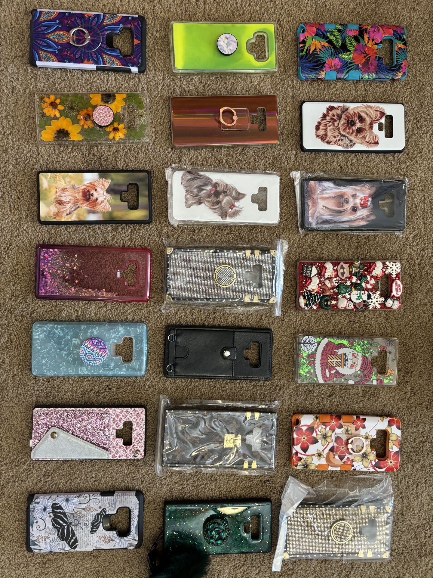 Samsung galaxy note 9 Phone Cases - (Lot of 21) 