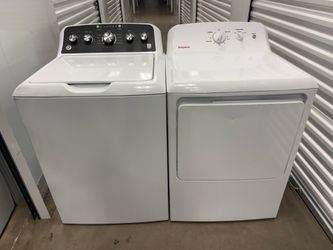 GE Washer and Hotpoint electric Dryer
