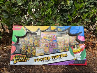 SEALED Pokemon Ascended Heroes Focused Fighters Premium Collection - Sam’s Club Exclusive