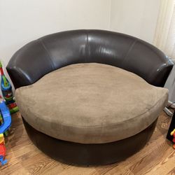 Oversized Swivel Chair