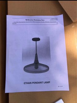 Pendant light