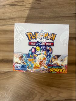 Surging sparks booster box factory sealed