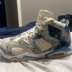 Air Jordan 6s Denim Washed