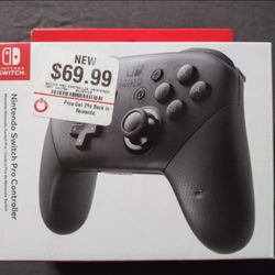 Nintendo Switch Pro Controller New 