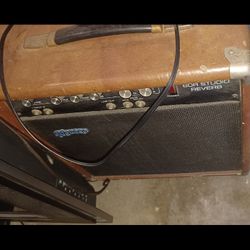 Pignose 60R Vintage Guitar Amp Leather Case 60watt Nice 
