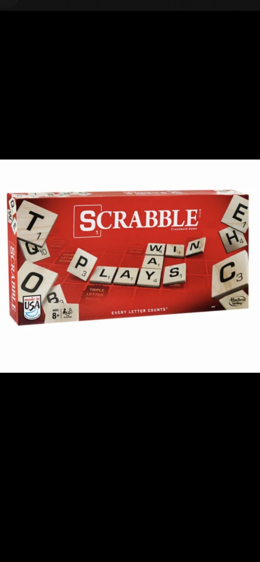 New scrabble  board  Game 