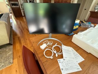 LG 27UP650K-W 27Inch 4K UHD Monitor