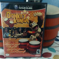 Nintendo GameCube Donkey Konga W/ Drums