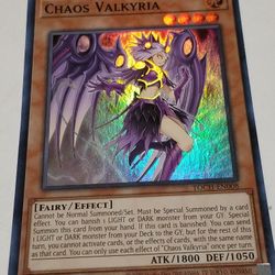 Yugioh Chaos Valkyria Mint (C.R.) TOCH-EN008