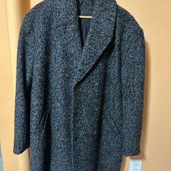 Black/Grey P Coat (Large)