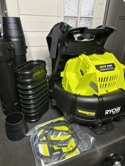 Ryobi 60v backpack blower