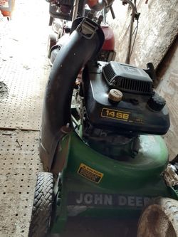Lawnmower, weed eaters, chainsaws