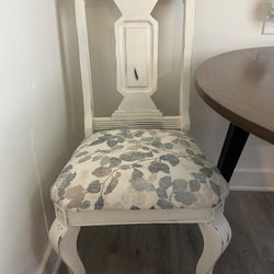 3 White Chairs For Sale - $30 for all or $15ea obo 