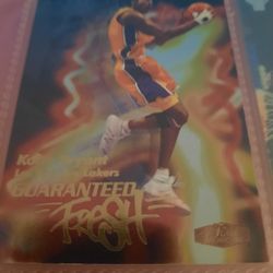 Kobe BRYANT Card As Shown