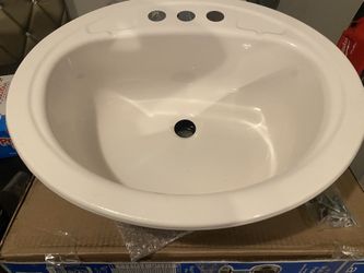 New Lavatory Sink Bathroom 