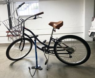 Tuesday Cruiser Bike With Bike Lock And Pump