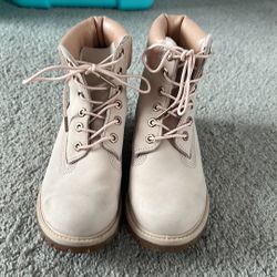 Women’s Pink Timberlands