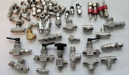 Lot Of Swagelok Valves Fittings and more