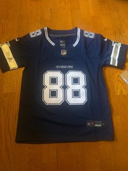 Navy Dallas cowboys lamb jersey