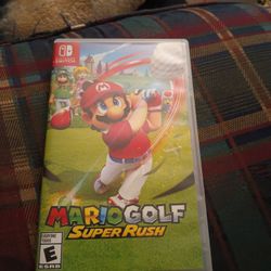 Mario Golf Super Rush Nintendo Switch Video Game 