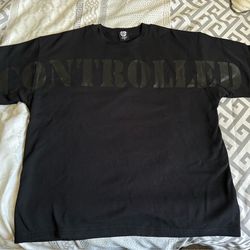 Controlled Insanity Midnight Black Lightweight Tee
